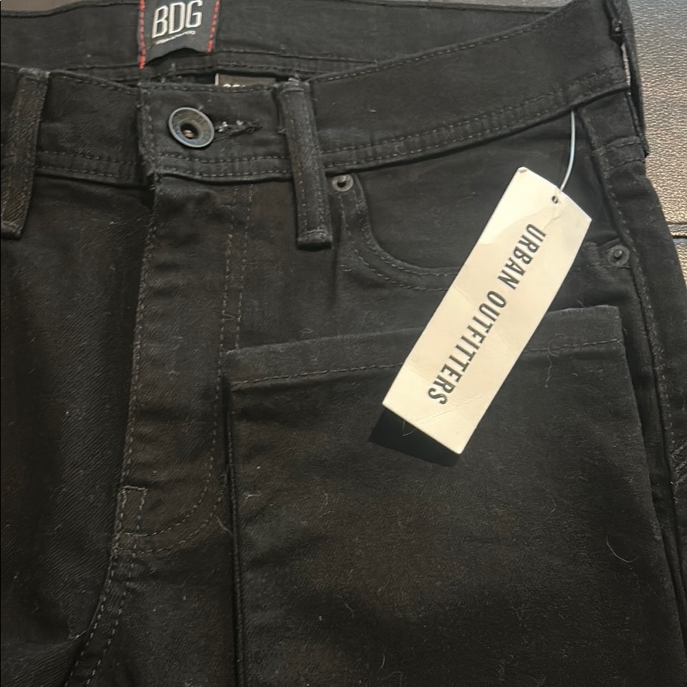 🎯BDG Urban Outfitters Black Skinny Jeans High-Rise Stretch